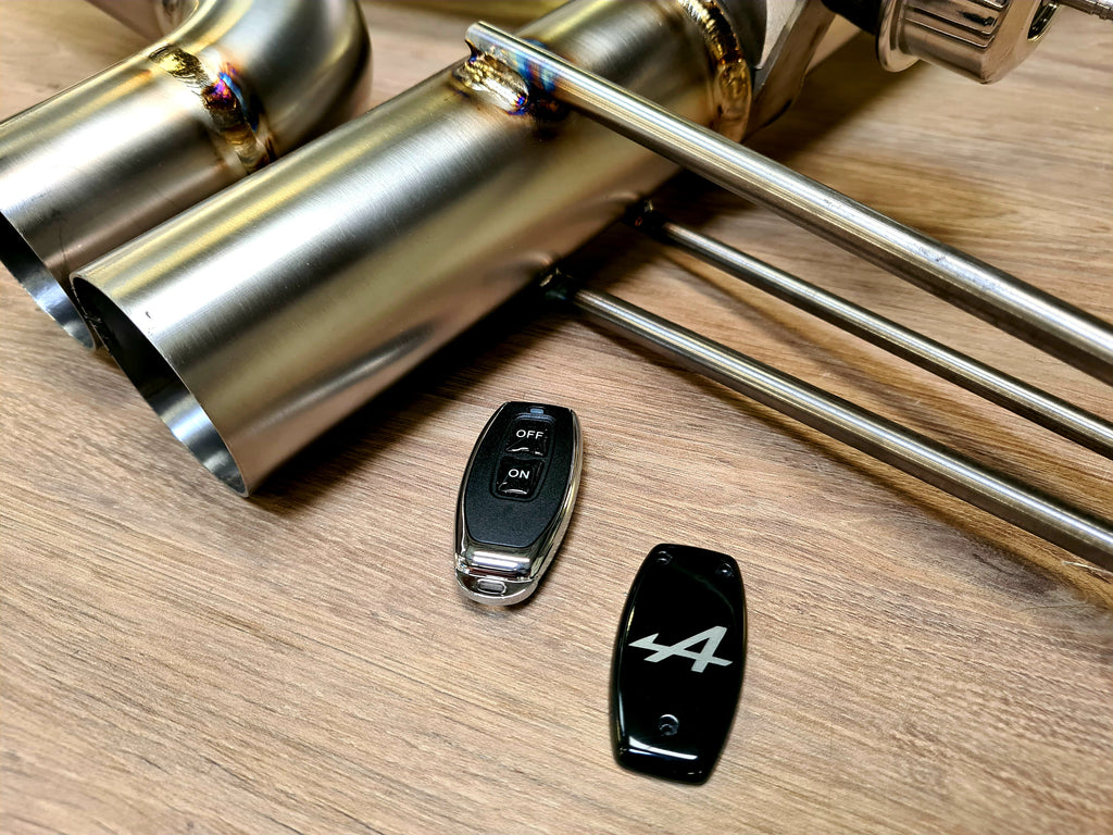 Echappement TITANE modèle Valvetronic Alpine A110