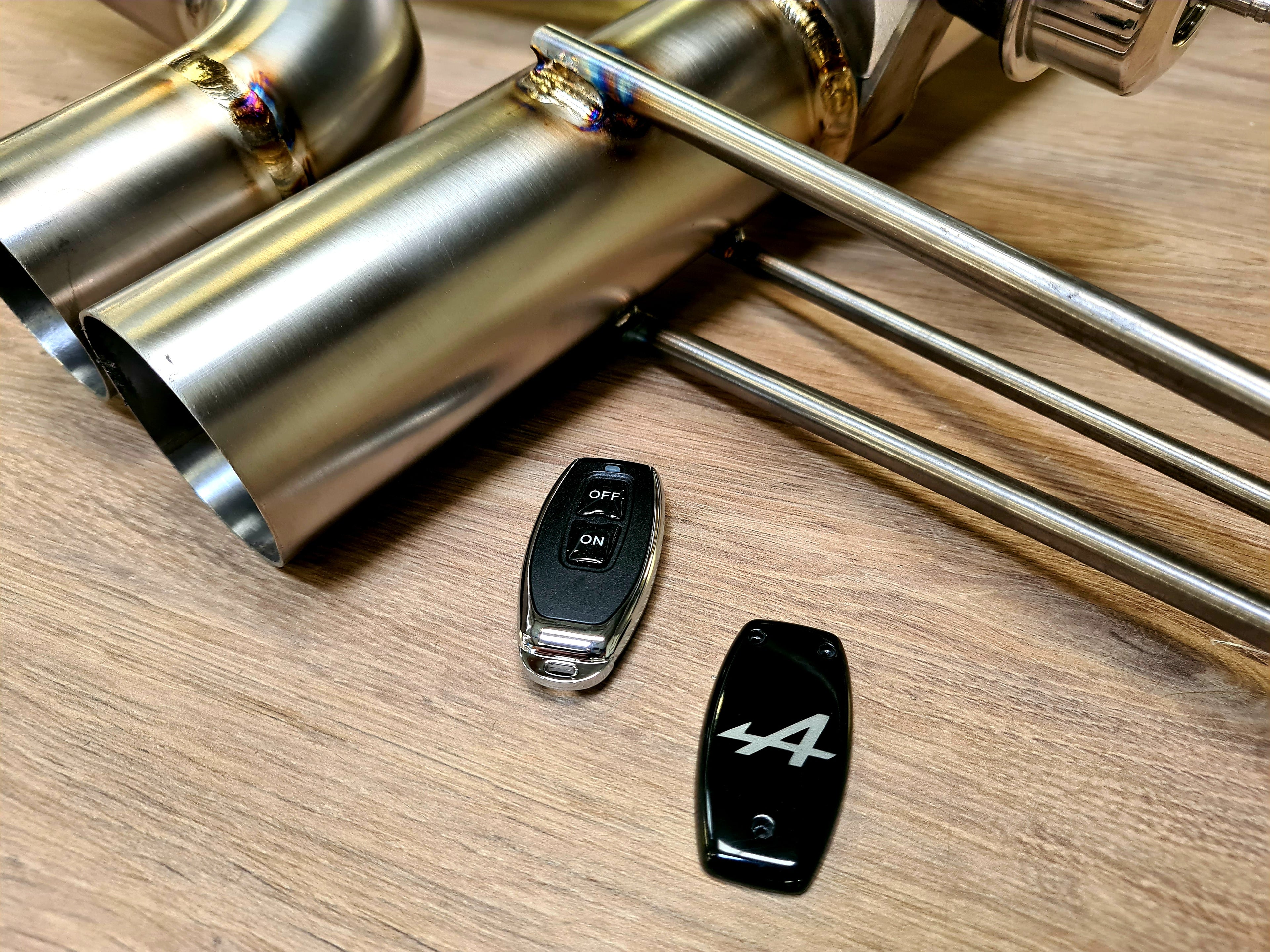 Echappement TITANE modèle Valvetronic Alpine A110