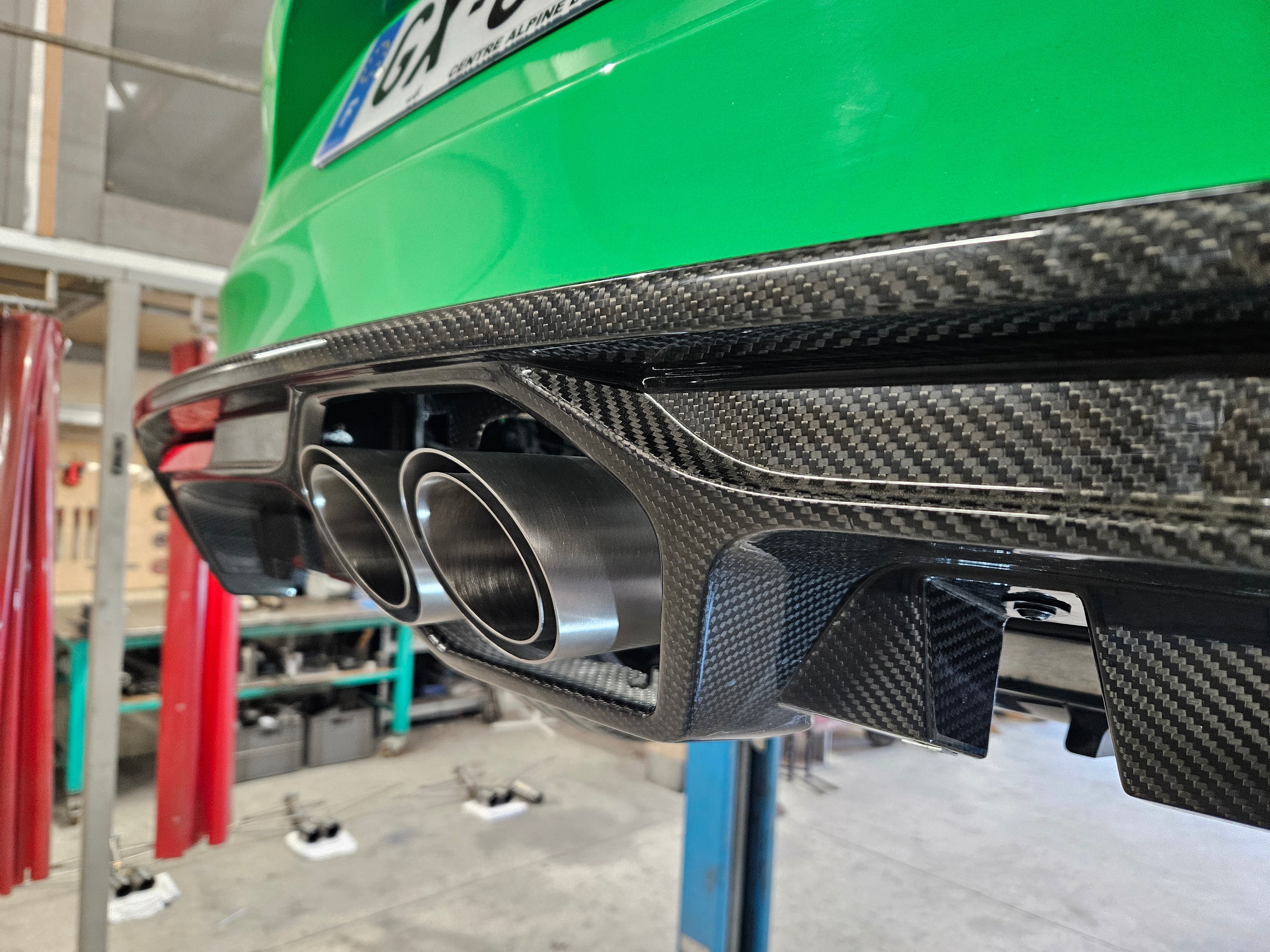 Echappement TITANE modèle Valvetronic Alpine A110