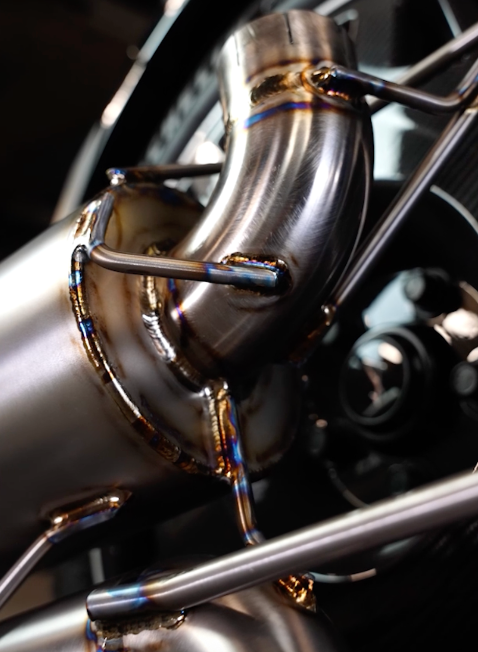Echappement TITANE modèle Race pour Alpine A110