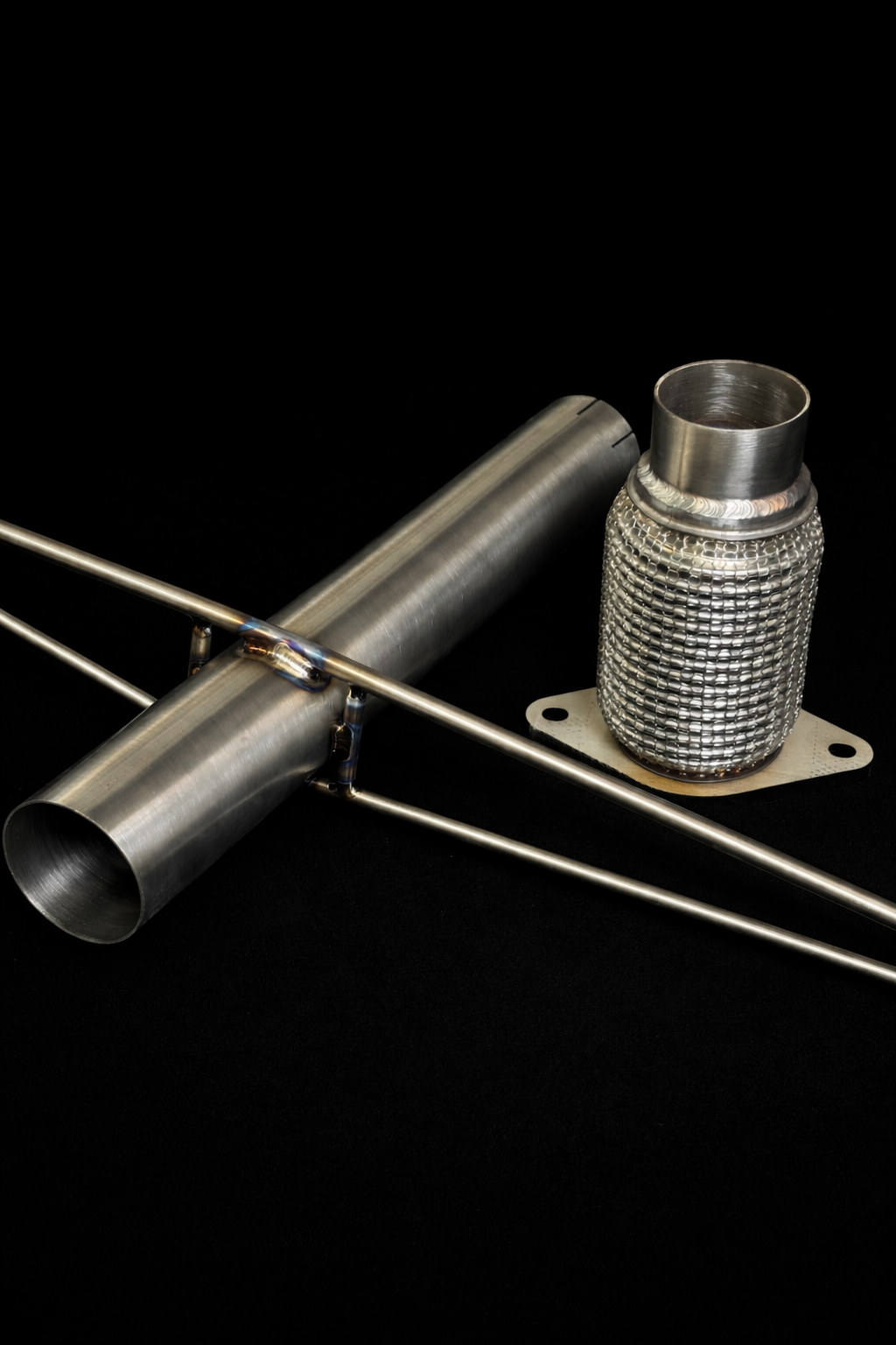 Échappement TITANE A110 intégration dans l'écope